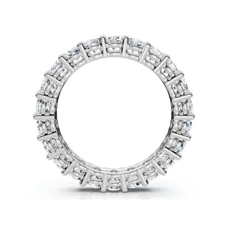 Classic Eternity Wedding Moissanite Band