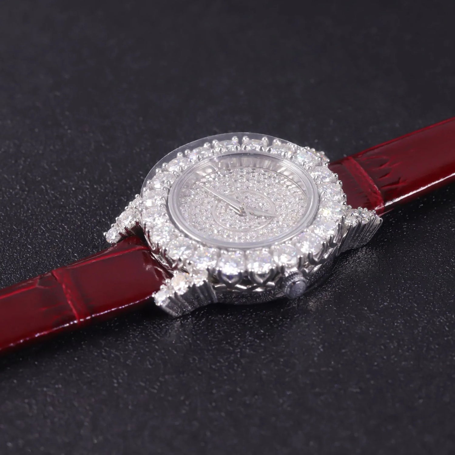Luxury Starburst Moissanite Watch