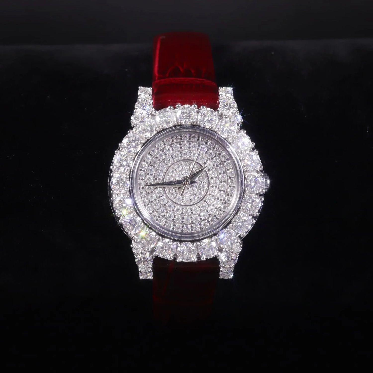 Luxury Starburst Moissanite Watch
