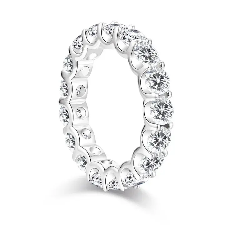 Eternity Shared Prong Wedding Bands