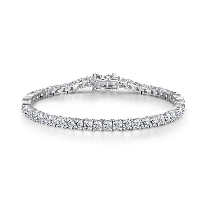 Moissanite Classic Tennis Bracelet 8.25in