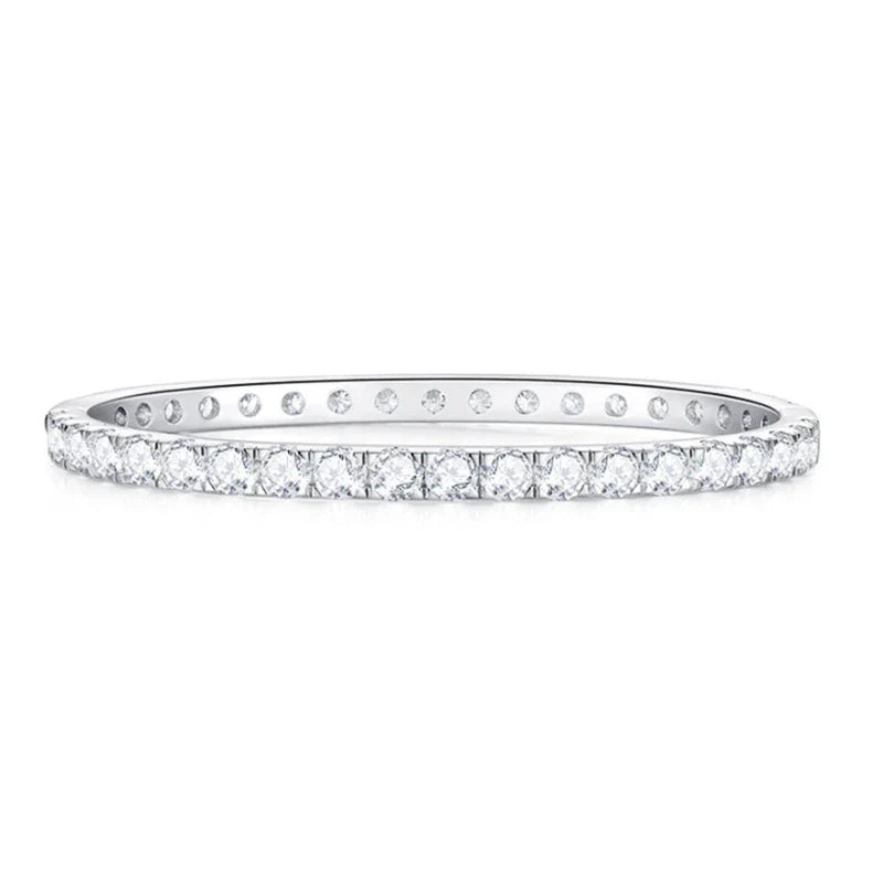 Moissanite Classic Tennis Bangle