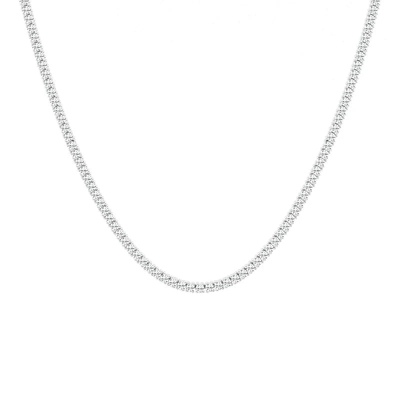 Moissanite Classic Tennis Necklace