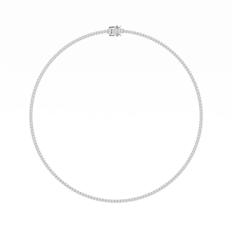 Moissanite Classic Tennis Necklace